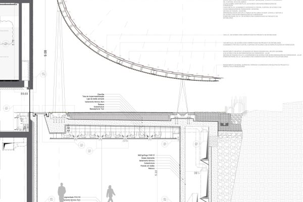 Engawa – Calouste Gulbenkian Foundation Southern Apex (©Kengo Kuma & Associates)