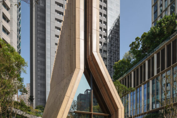 Church and Landscape, CMP Group Taichung Mixed-use Development (© YHLAA Photography)