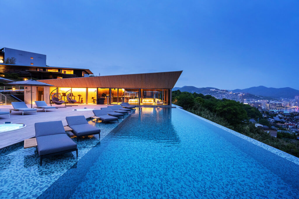 Garden Terrace Nagasaki Hotels & Resorts View Terrace Building | ©Fujinari Miyazaki