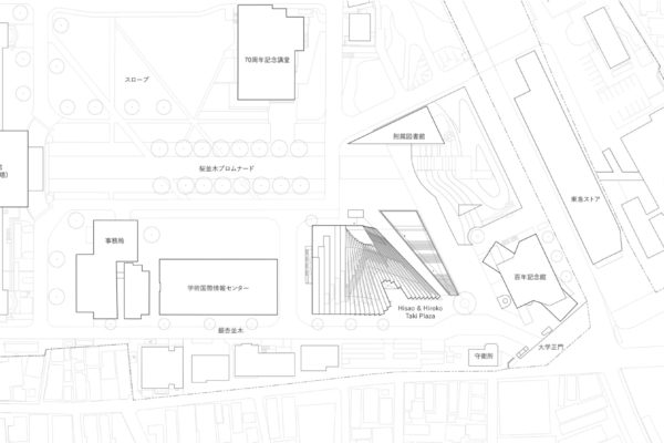 Science Tokyo Hisao & Hiroko Taki Plaza (©Kengo Kuma & Associates)