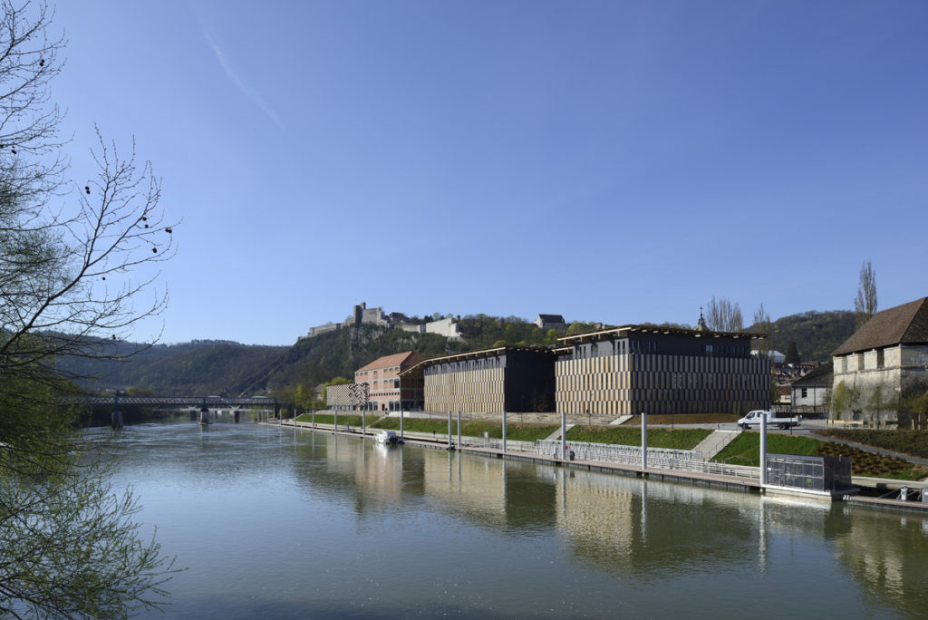 Besançon Art Center and Cité de la Musique | ©Nicolas Waltefaugle