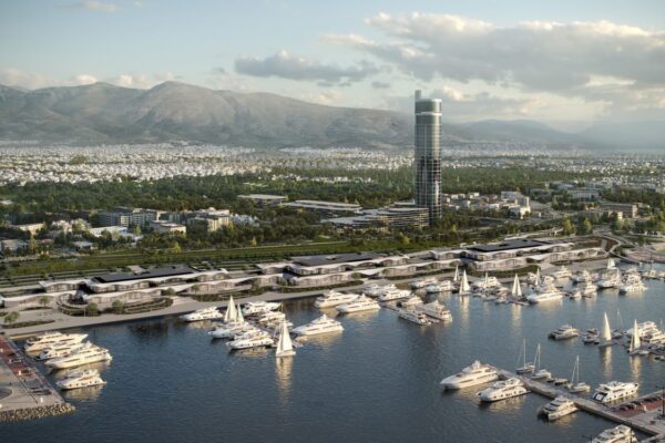 Ellinikon Riviera Galleria (© Kengo Kuma Associates)