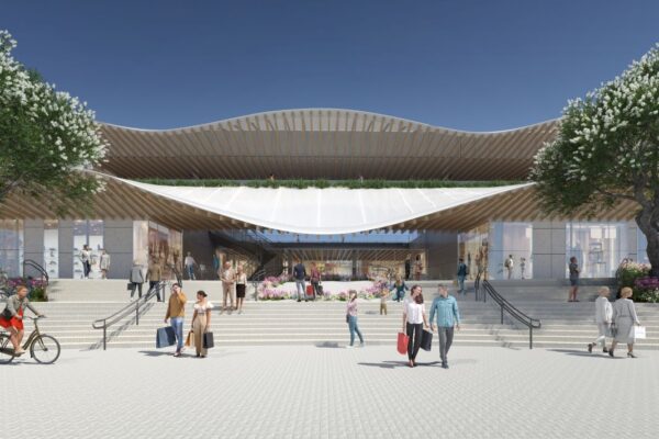 Ellinikon Riviera Galleria (© Kengo Kuma Associates)