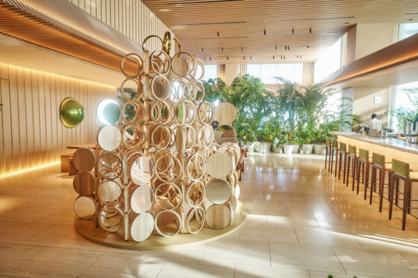 Exhibition – Tokyo Edition, Christmas trees (THE TOKYO EDITION, TORANOMON ‘KOMOREBI’)