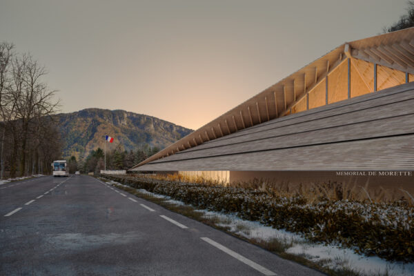 The Morette Memorial (© Kengo Kuma & Associates)
